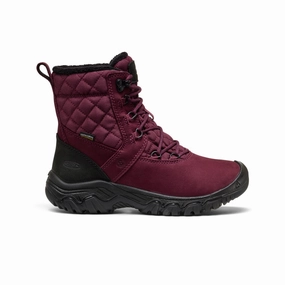 Women's Greta II Waterproof Boot  |  Fig/Black Ventilated Midsole Eco Friendly Material