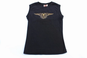 Women's Harley Davidson Motorcycles Austin, Texas Tank Top Quick Release Cuffs Fast Reaction