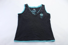 No Drag Women's Harley Davidson Motorcycles Florida, USA Tank Top