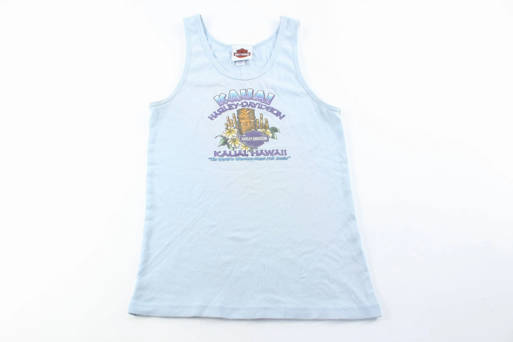 Women's Harley Davidson Motorcycles Kalial, Hawaii Tank Top Advanced Elasticity Fibers