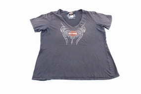 Women's Harley Davidson Motorcycles Lakewood, New Jersey T-Shirt Reinforced Shoulder Seams Friction Free Inner Lining