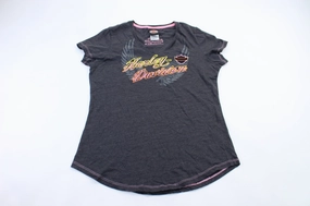 Women's Harley Davidson Motorcycles Michigan T-Shirt Eco-friendly