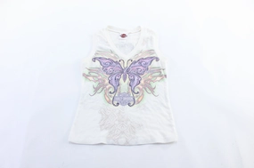 Easy Care Material Women's Harley Davidson Motorcycles Sedona, Arizona Butterfly Tank Top