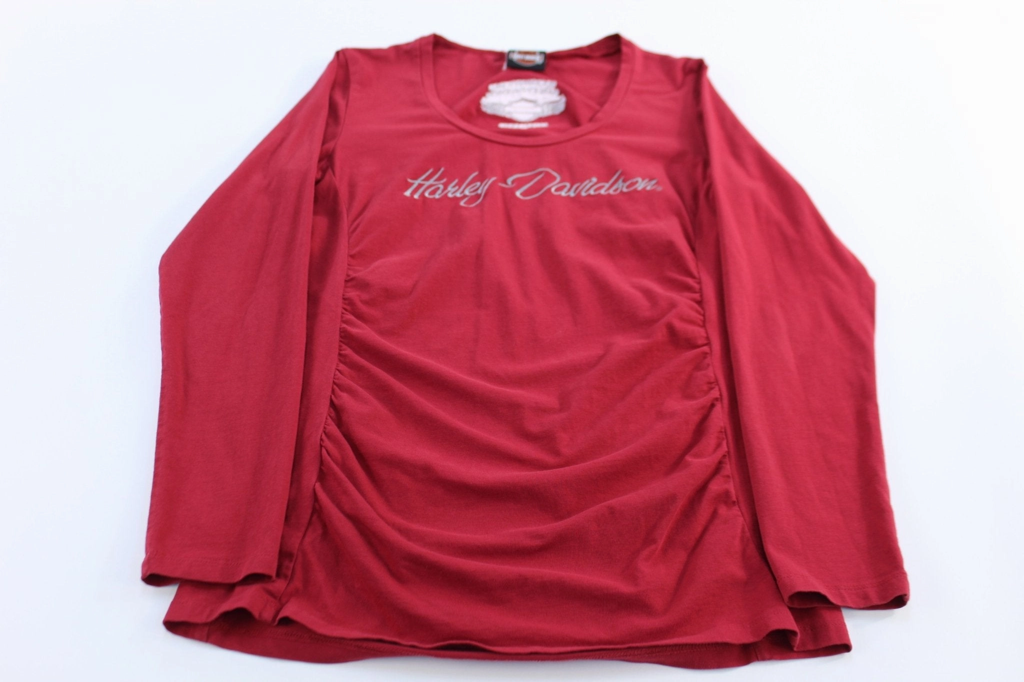 Women's Harley Davidson Motorcycles Xenia, Ohio LS T-Shirt Basic Comfort