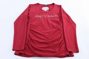 Women's Harley Davidson Motorcycles Xenia, Ohio LS T-Shirt Basic Comfort