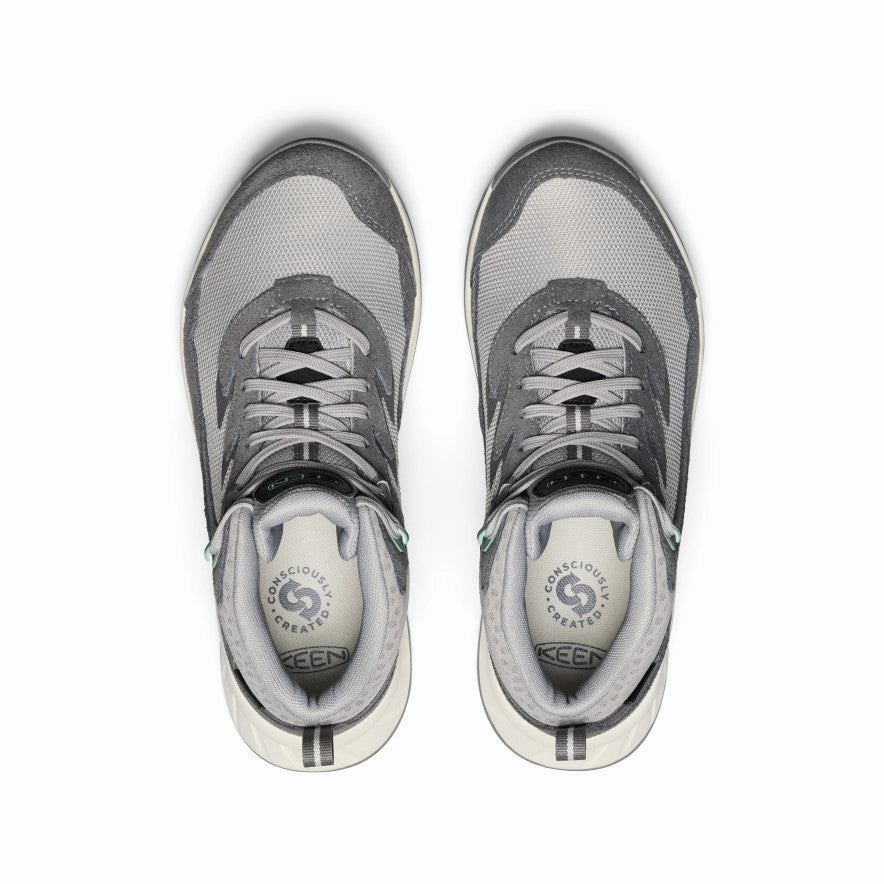 Women's Hightrail Waterproof Hiking Boot  |  Alloy/Lichen Comfortable Fit Socks Ventilated