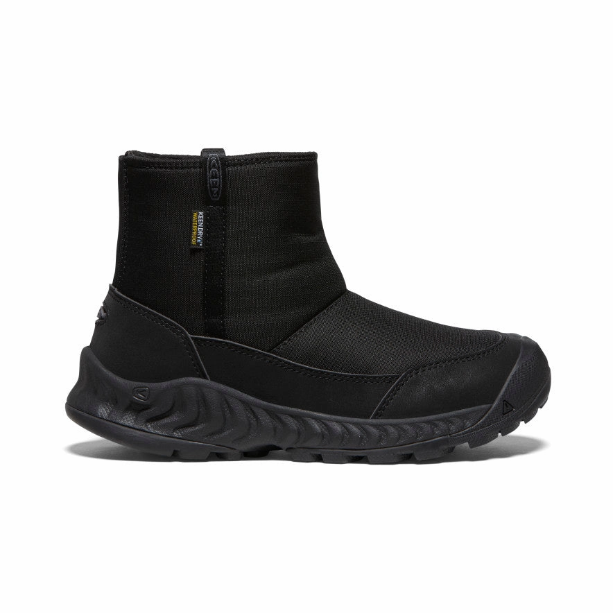 Ventilated Mesh Panels Women's Hood NXIS Waterproof Pull-On  |  Black/Black
