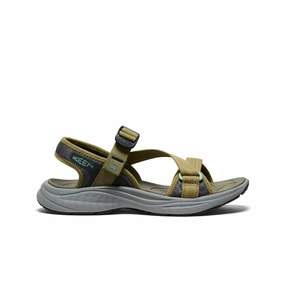 Women's Leiki Open-Toe Sandal  |  Martini Olive/Granite Green Flower Path