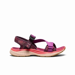 Women's Leiki Open-Toe Sandal  |  Plum Perfect/Dubarry Trail Ease Foot Flex