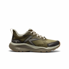 Lightweight Upper Off Road Women's Leiki Speed Hiking Shoe  |  Dark Olive/Birch