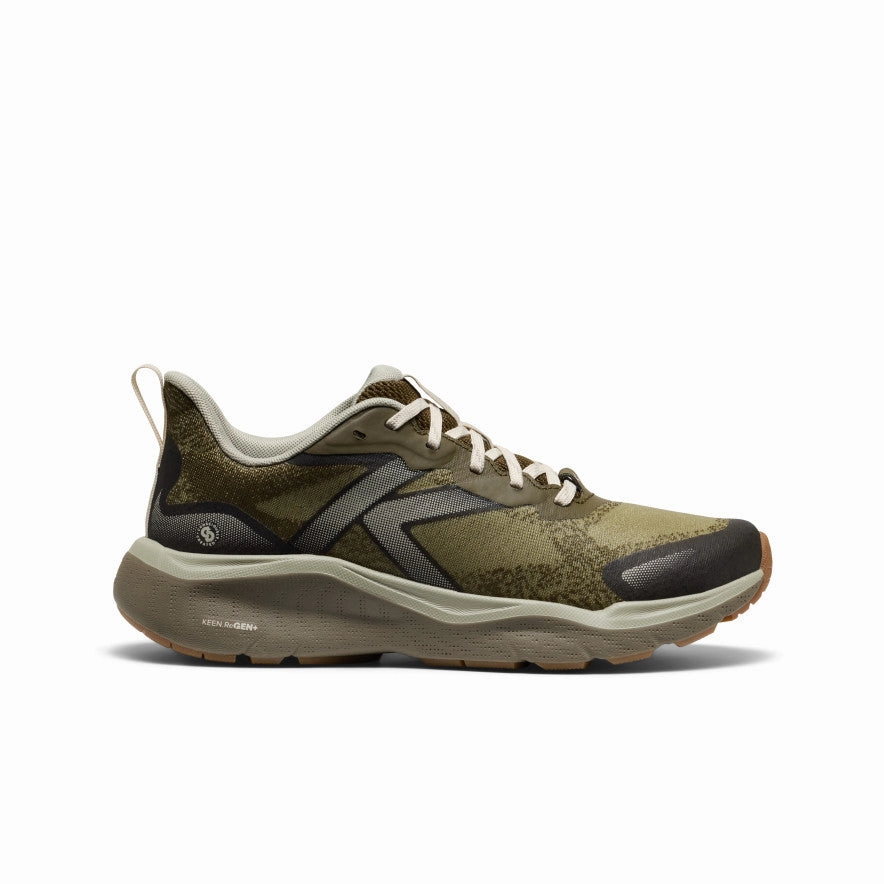 Lightweight Upper Off Road Women's Leiki Speed Hiking Shoe  |  Dark Olive/Birch