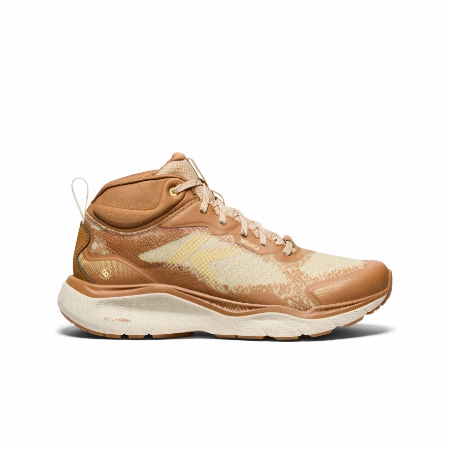 Women's Leiki Waterproof Hiking Boot  |  Safari/Chipmunk Padded Tongue Soft Material