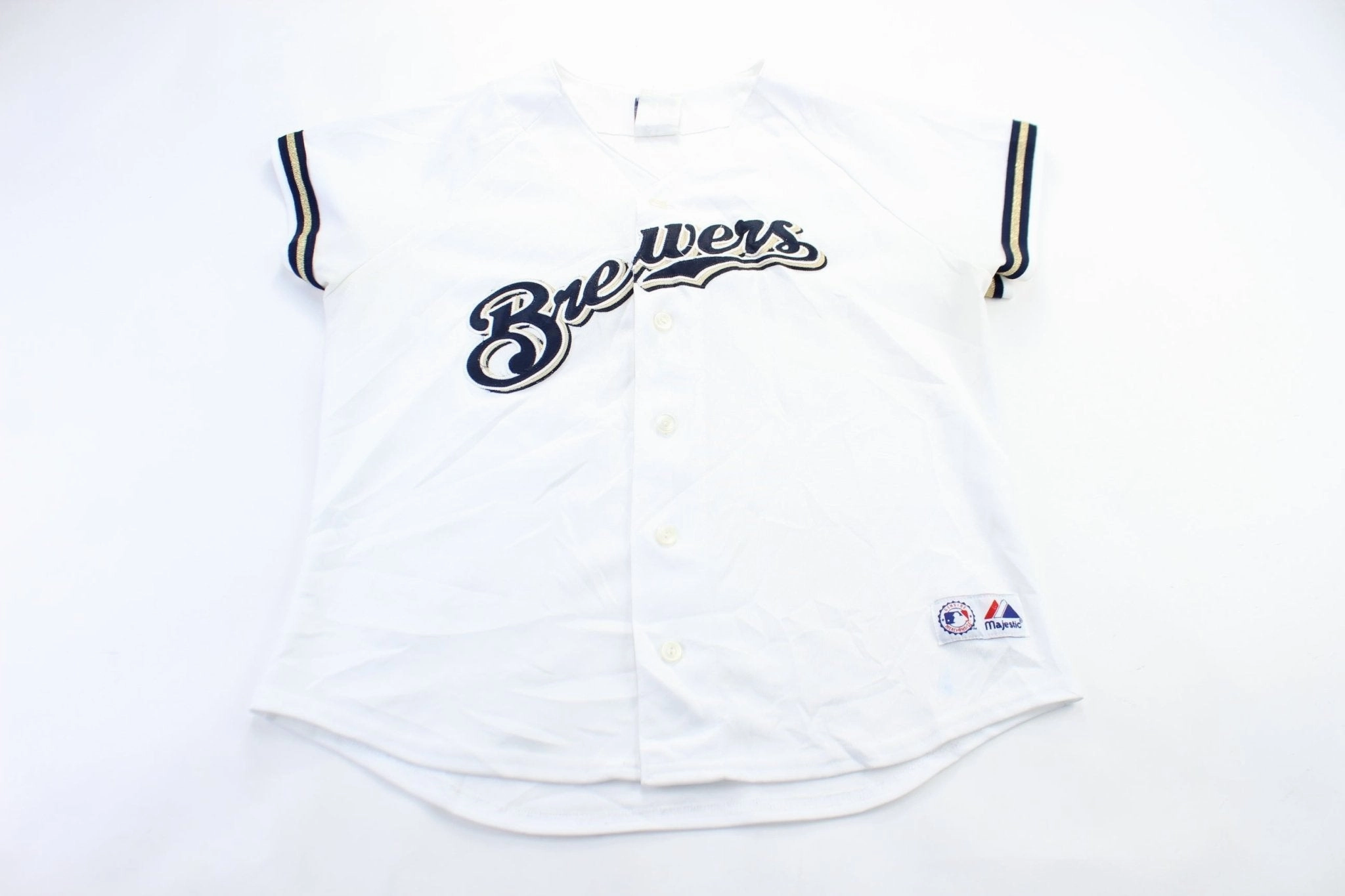 Soft Surface Women's Majestic Milwaukee Brewers Jersey