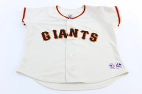 Women's San Francisco Giants Barry Bond #25 Baseball Jersey Reflective Trim Detail