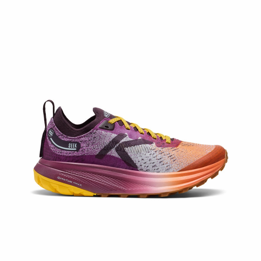 Trail Hiking Women's Seek Trail Running Shoe  |  Willowherb/Orange Peel