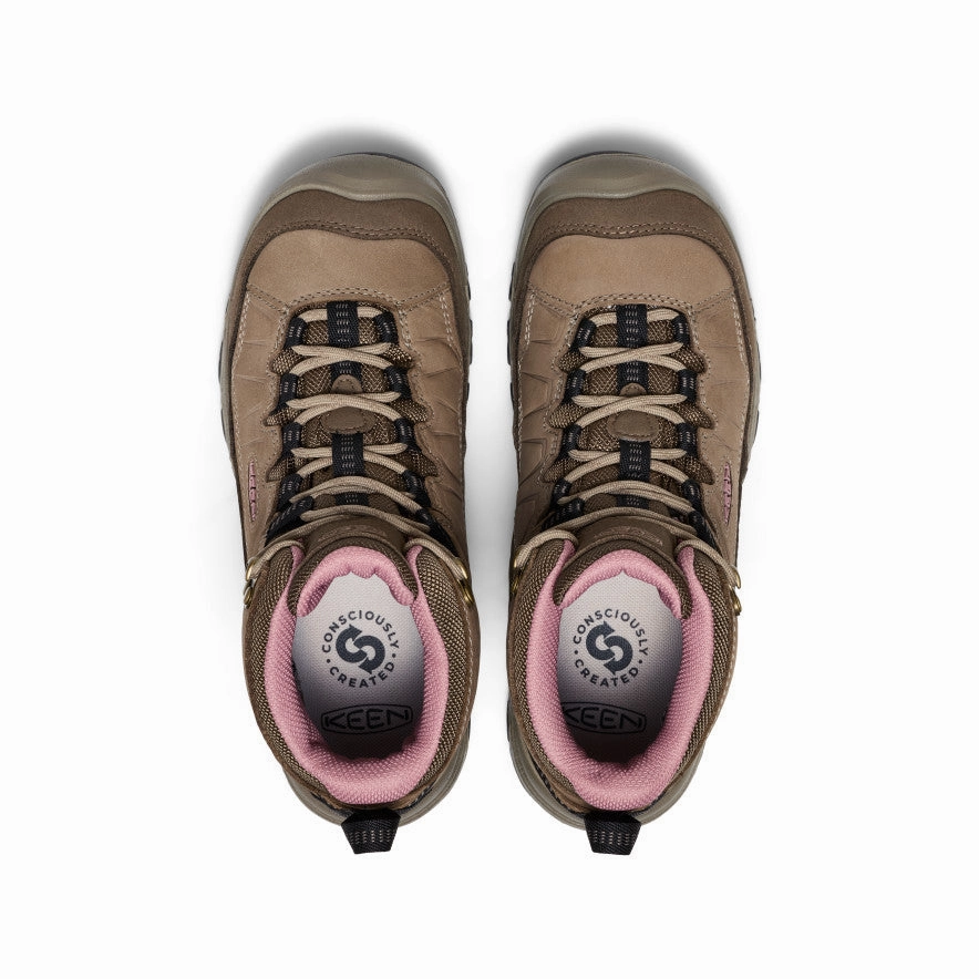 Training Performance Oriented Women's Targhee IV Waterproof Hiking Boot  |  Brindle/Nostalgia Rose