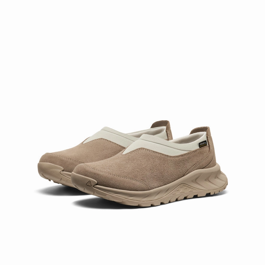 Women's TTS Moc Waterproof Sneaker  |  Brindle/Silver Birch Breathable fabric