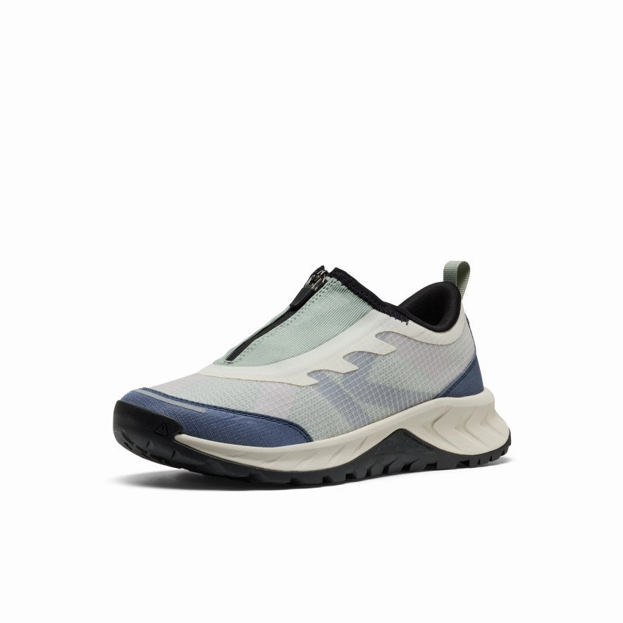 Women's TTS Zip Sneaker  |  Iceberg Green/Vintage Indigo Blown Rubber Outsole Urban Trek
