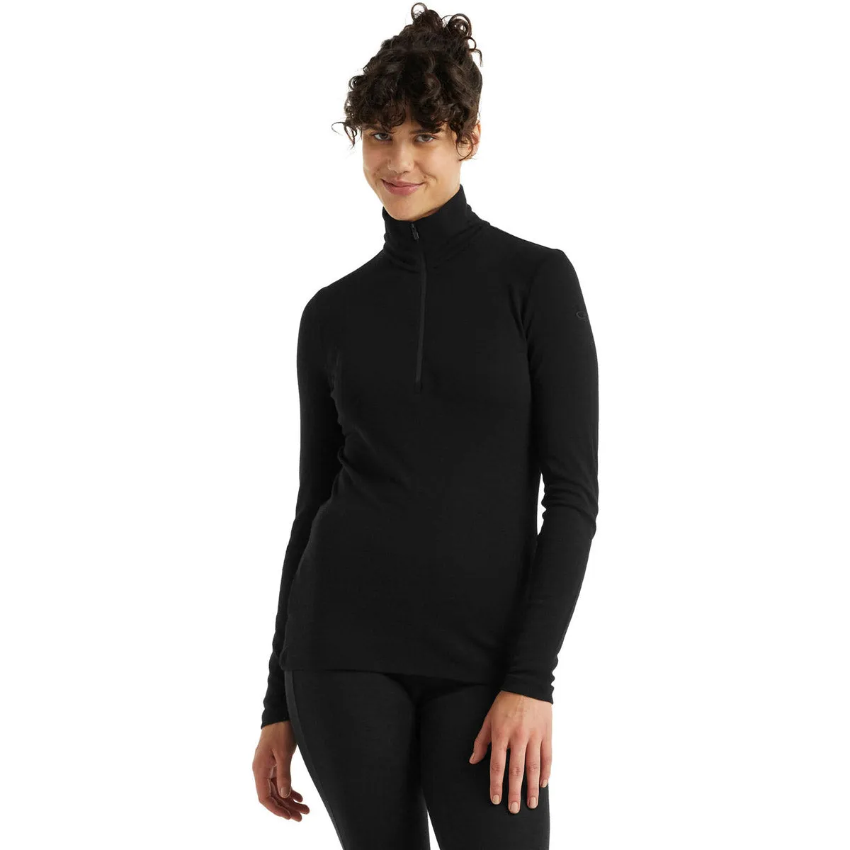 Ergonomic Cut Adaptive Silhouette Women's Merino 175 Everyday Long Sleeve Half Zip Thermal Top