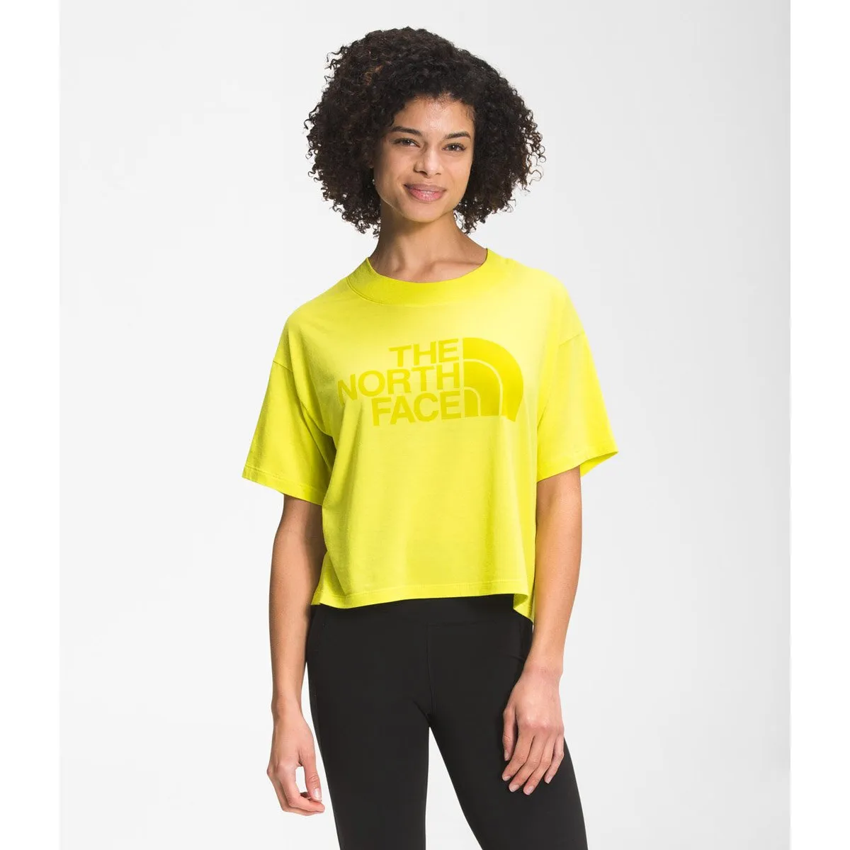 Body Mapped Zones Women's Short Sleeve Half Dome Cropped Tee