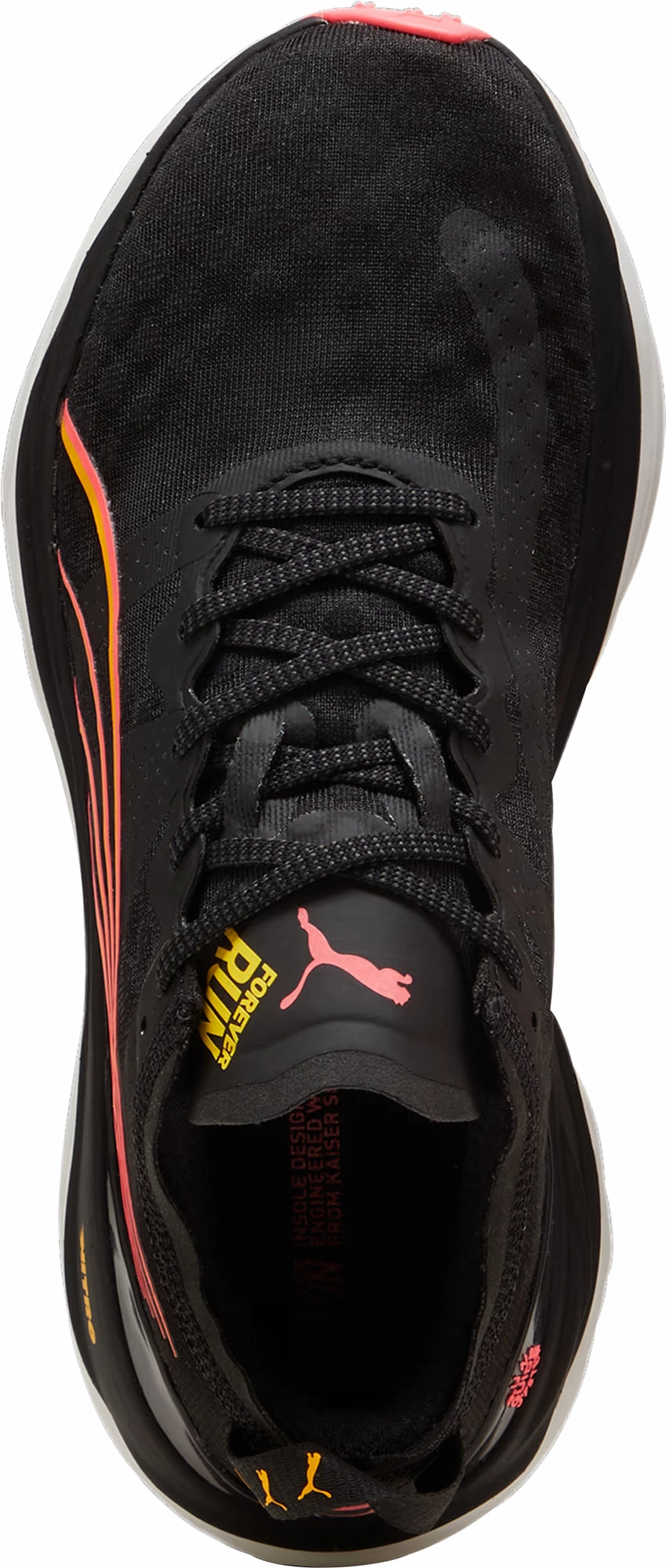 Reactive Transition Tech kids' athletic shoes Puma ForeverRun Nitro Womens Running Shoes - Black