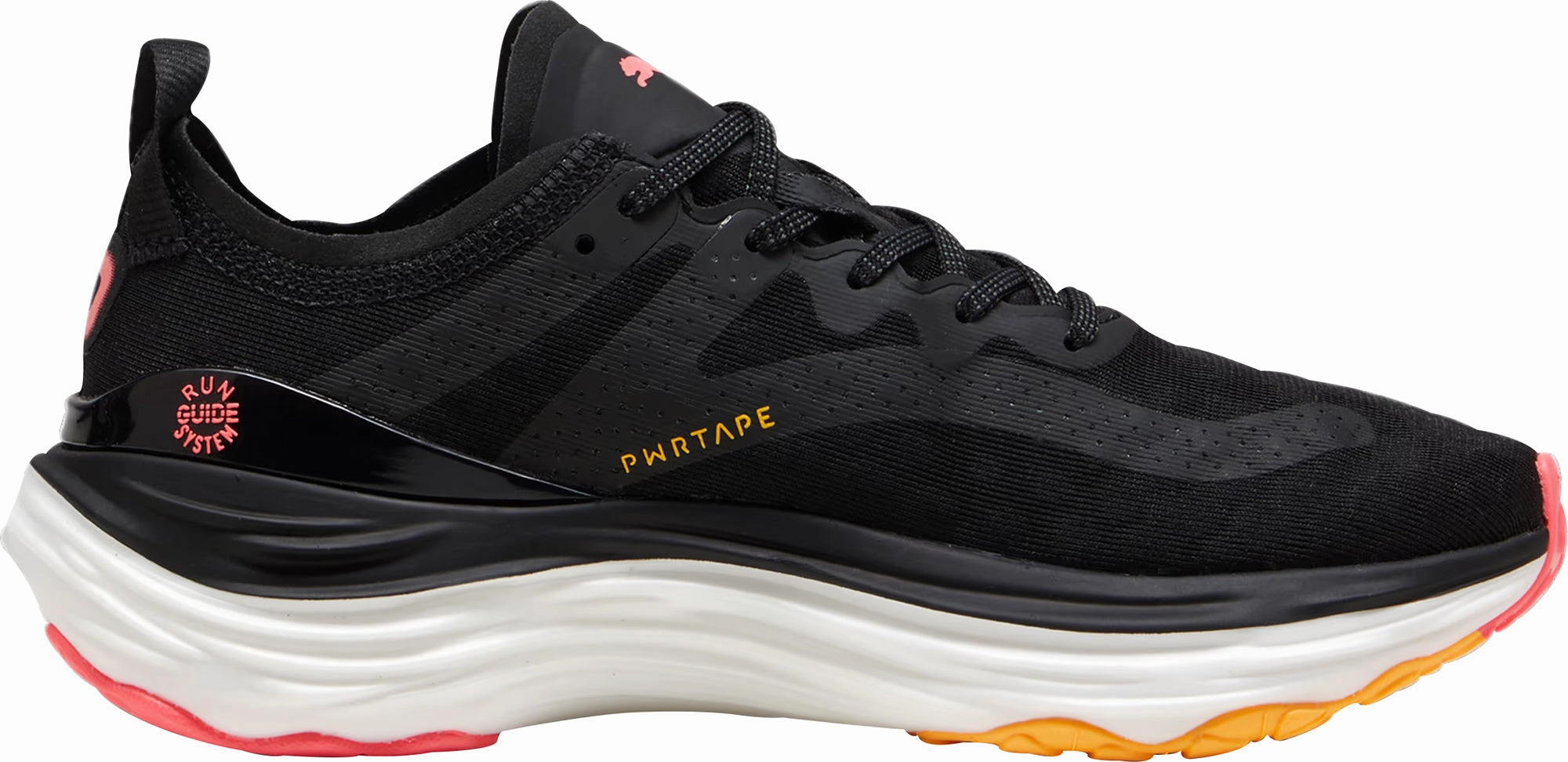 fade - resistant Puma ForeverRun Nitro Womens Running Shoes - Black