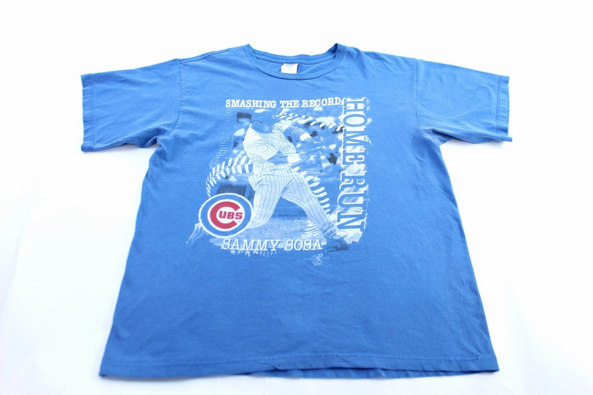 1995 Chicago Cubs Sammy Sosa Home Run Record Graphic T-Shirt Feminine Fit Quality Fabric