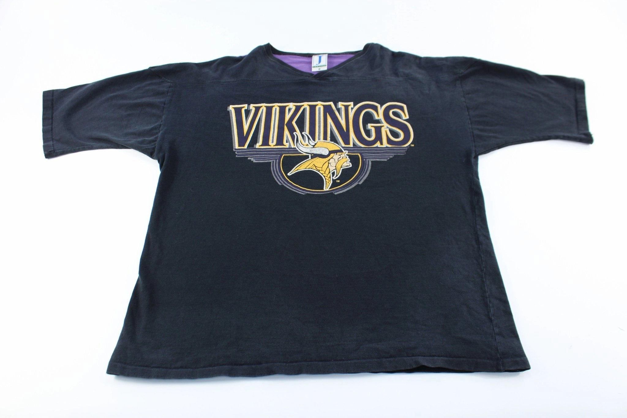 90's Minnesota Vikings Logo T-Shirt Workout Gear