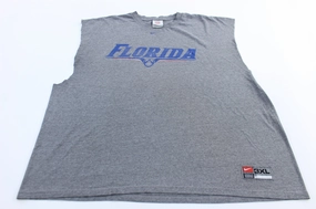Maximum Performance Flexible Motion 2000's Nike Center Swoosh Logo University of Florida Gators Tank Top