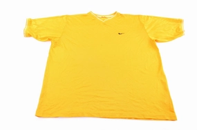 Fit Tech Y2K Nike Embroidered Logo Orange Mesh Jersey