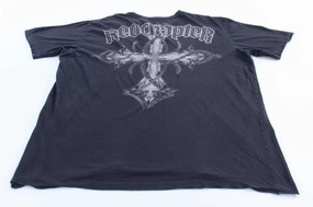 Slim Fit Comfort Y2K Redchapter Sinns Cross & Wings Graphic T-shirt