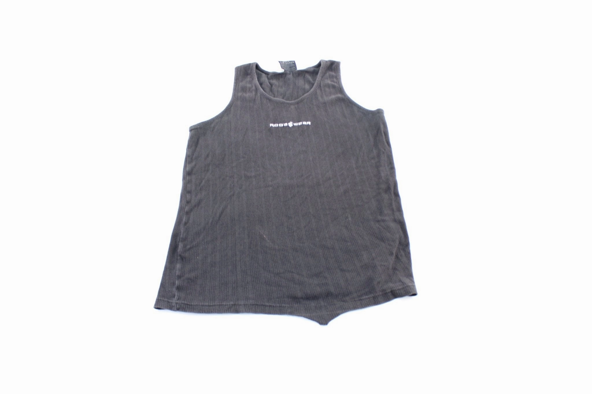 Colorfast Dye Process Y2K Rocawear Embroidered Tank Top