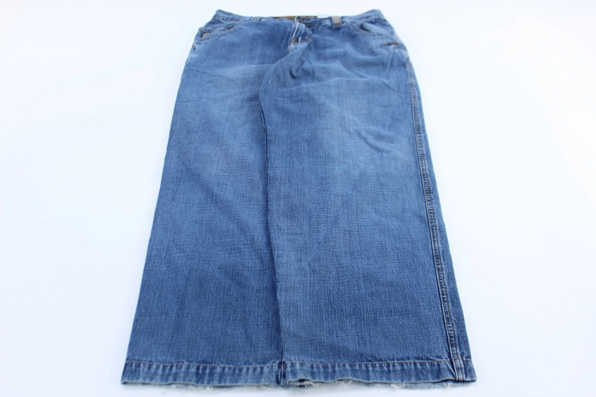 Y2K Urbanomiks JNCO Medium Wash Denim Jeans Chilly Wear