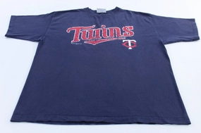 Stylish Day Wear Effortless Comfort Design 2000 Minnesota Twins Baseball Majestic T-Shirt