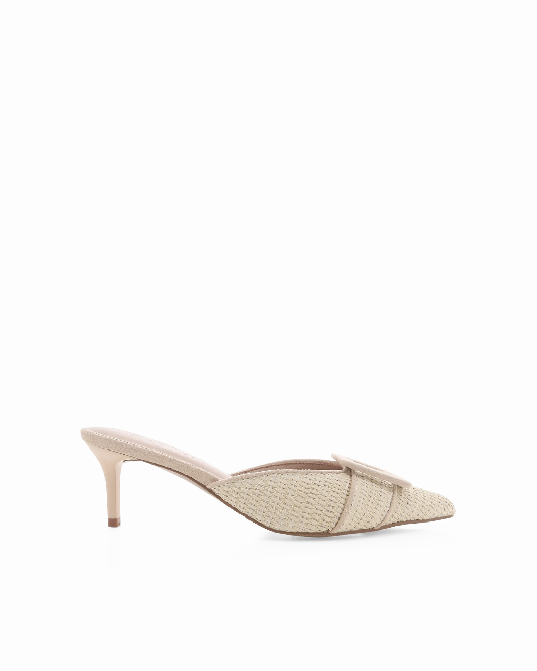 Neutral Style Match Washable cover YORKIE - NATURAL RAFFIA-WHEAT SUEDE