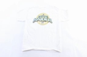 Youth 2001 Big Dogs Tomb Raider T-Shirt Organic Cotton Blend Daily Casual