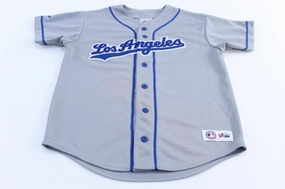 Youth Majestic Los Angeles Dodgers Baseball Jersey Core Movement No Chafe