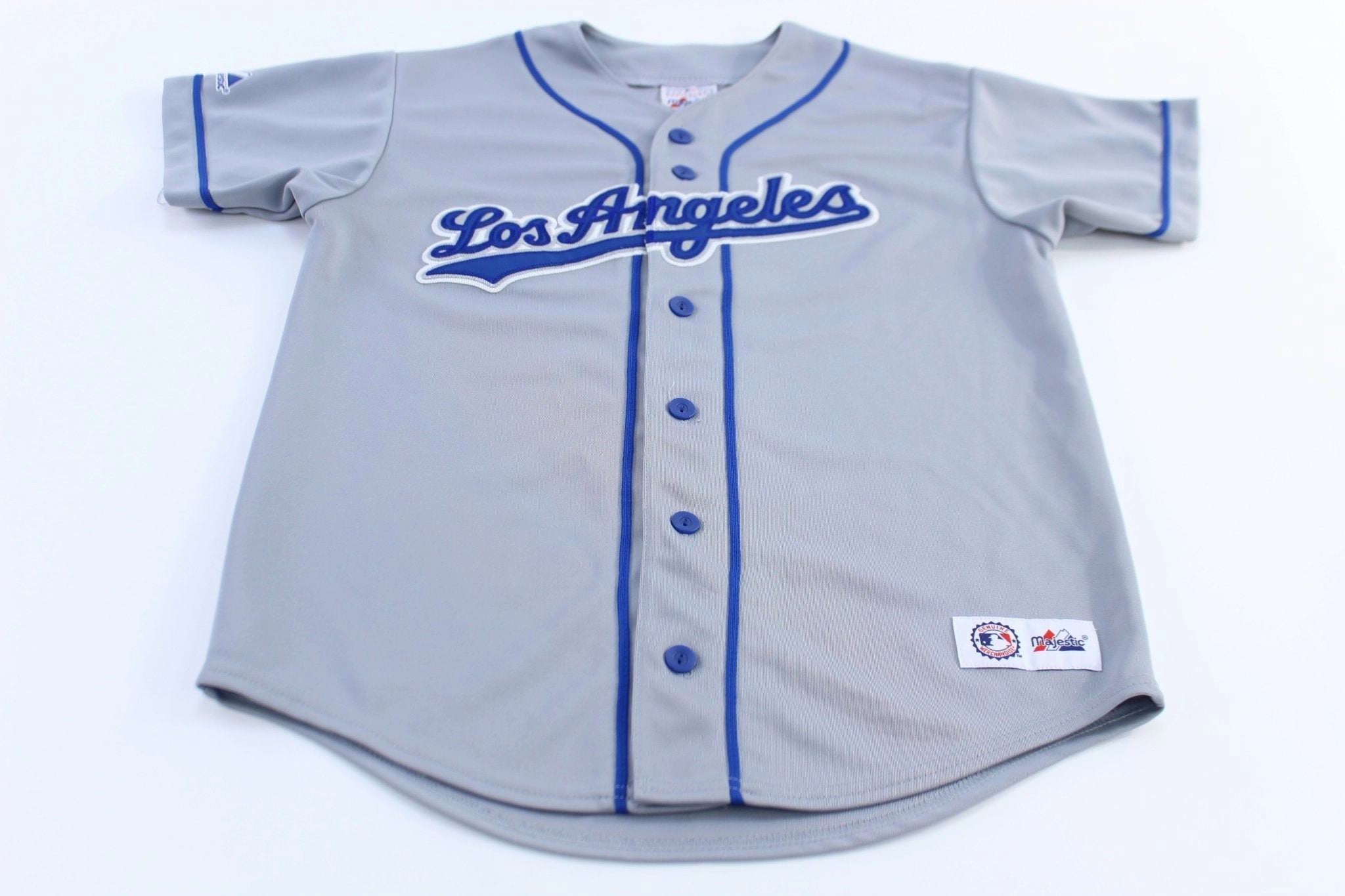 Youth Majestic Los Angeles Dodgers Baseball Jersey Core Movement No Chafe