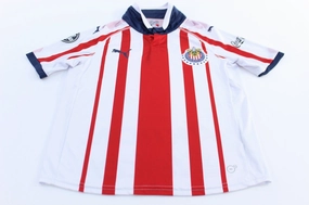 Youth Puma Embroidered Logo Club Deportivo Guadalajara Soccer Jersey High Stretch Recovery