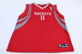 Youth Reebok Embroidered Logo Houston Rockets Yao Ming Basketball Jersey Eco Friendly Production