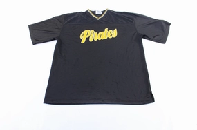 Quick Release Fastening High Elasticity Fabric Vintage Pittsburgh Pirates Embroidered Lee Sport Jersey