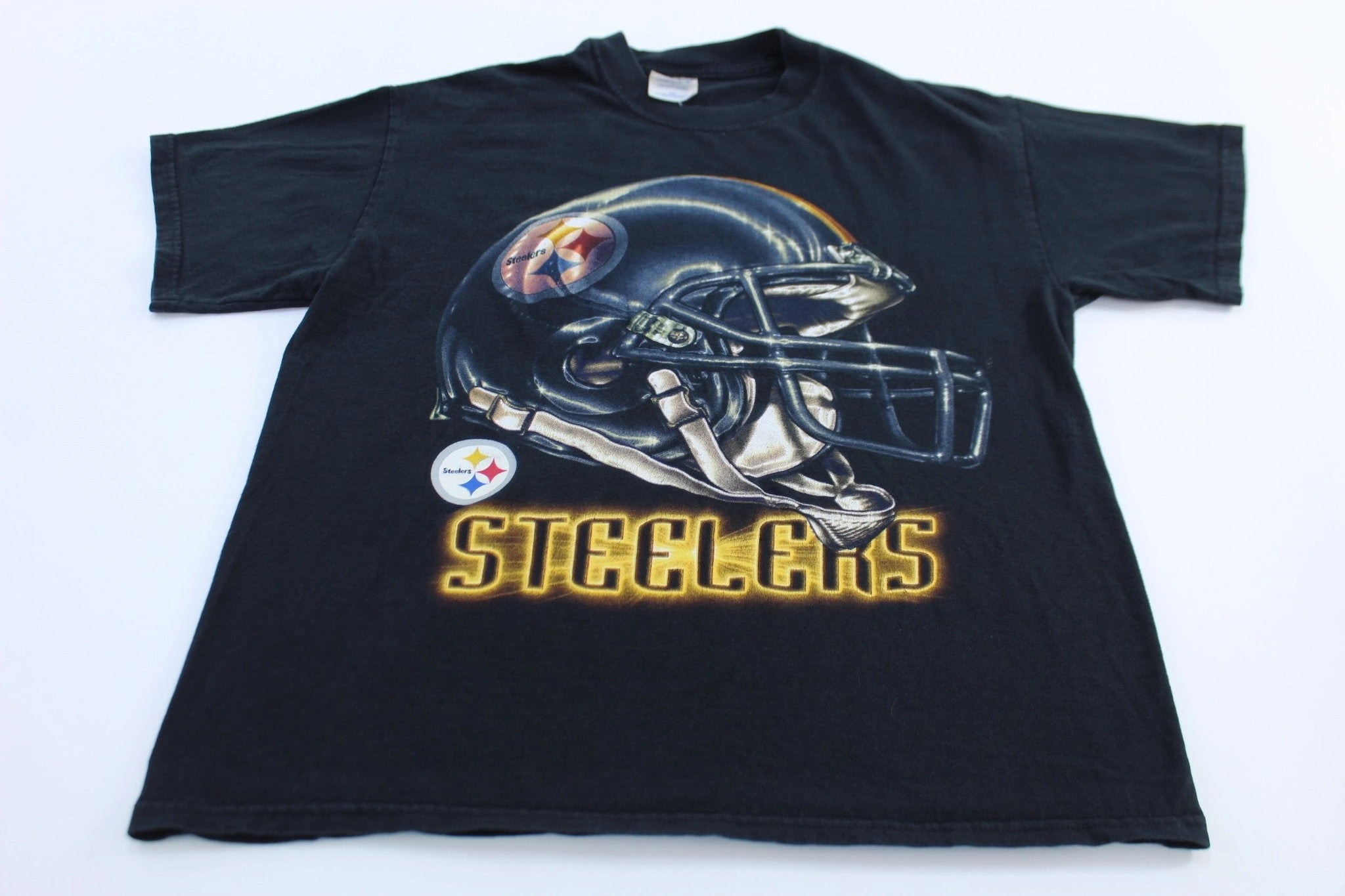 Vintage Pittsburgh Steelers Football T-shirt proper length ThermoregulatingFabric