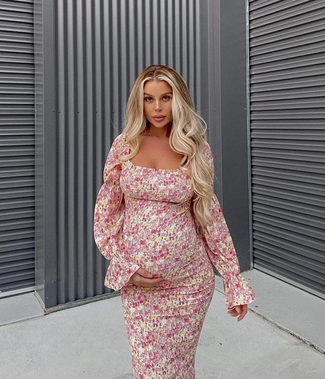 Courtney Dress - Sunset Floral Style Base