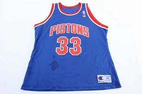Training Flex 90's Detroit Pistons Grant Hill Champion Basketball Jersey